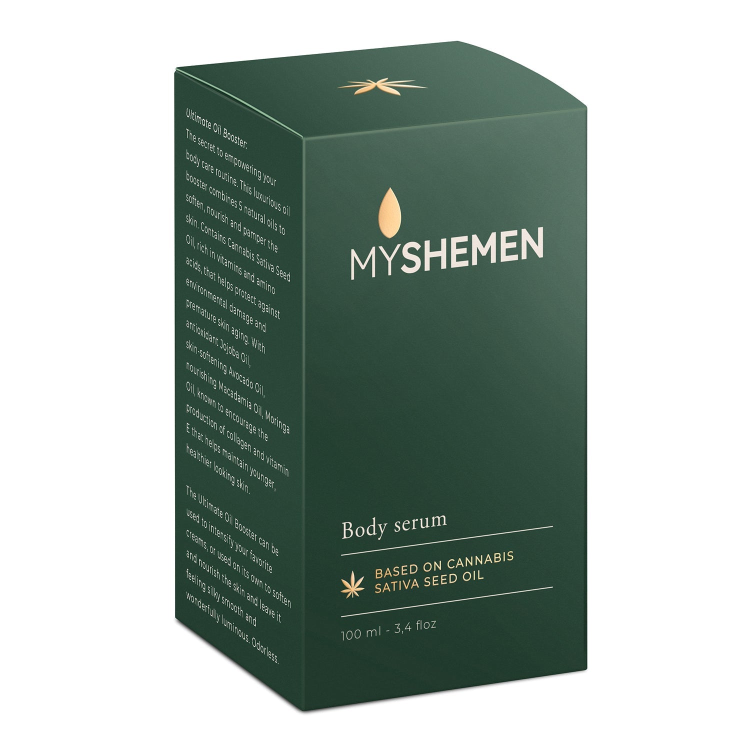 Kanapių (sativa) Pagrindo Kūno Serumas